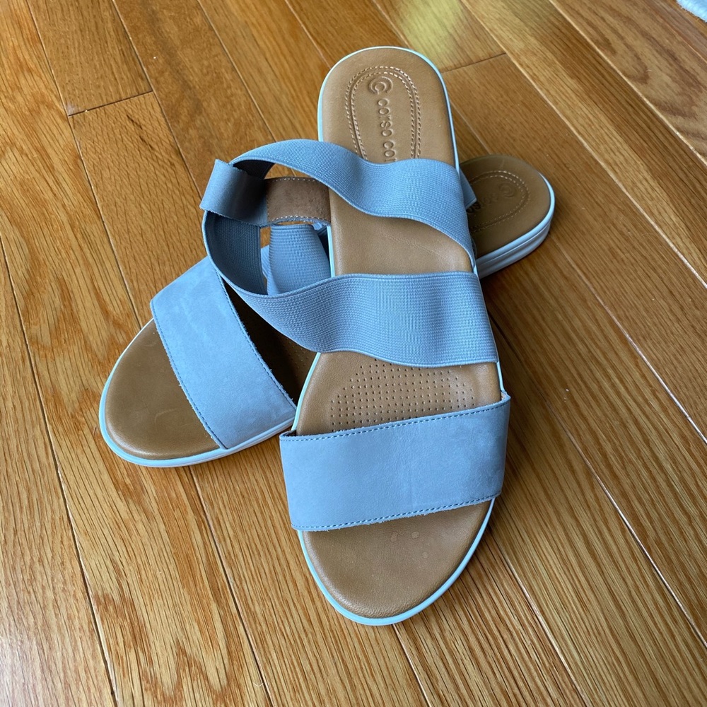 CC Corso Como Sandals, Grey, NWOT